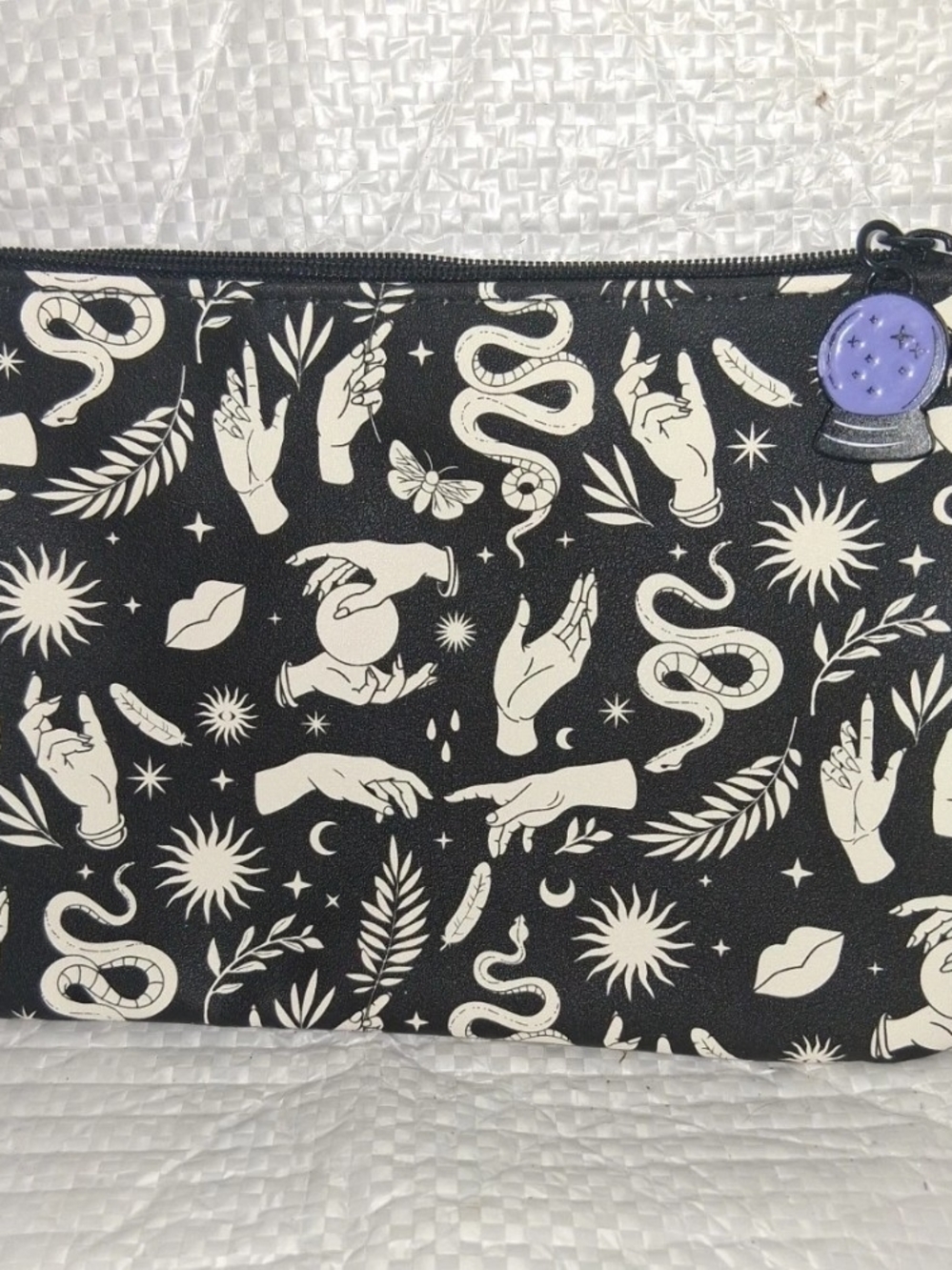 IPSY cosmetic Goth Glam Gypsy Clutch
